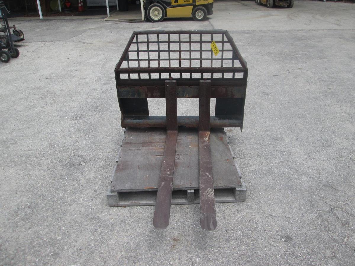 Used Used Caterpillar Skid Steer Forks