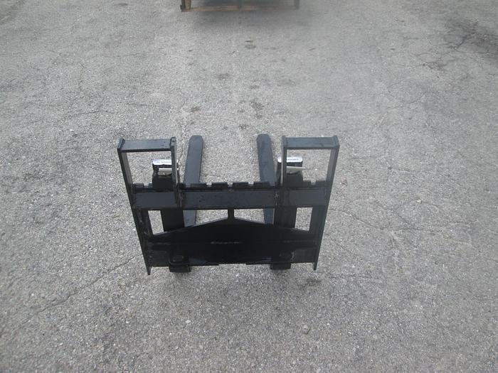 Used New Mini Skid Steer Fork Attachment
