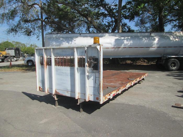 Used 16' Flatbed Truck Body