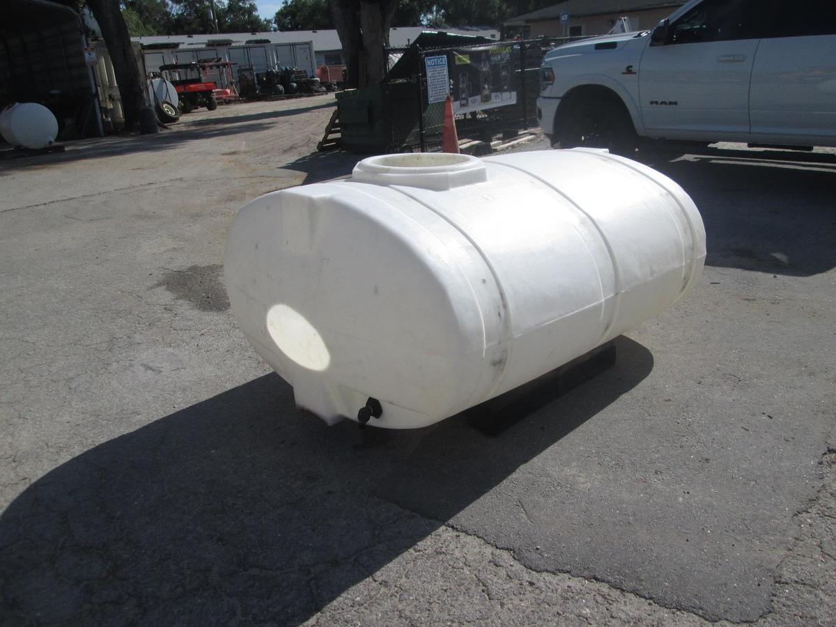 Used 500 Gallon Elliptical Poly Tank