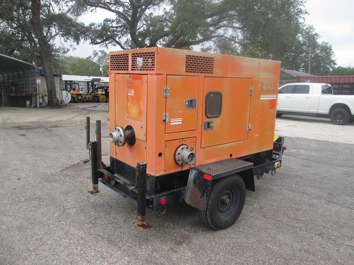 Used 2008 Godwin 4" Trailer Mounted Water Pump