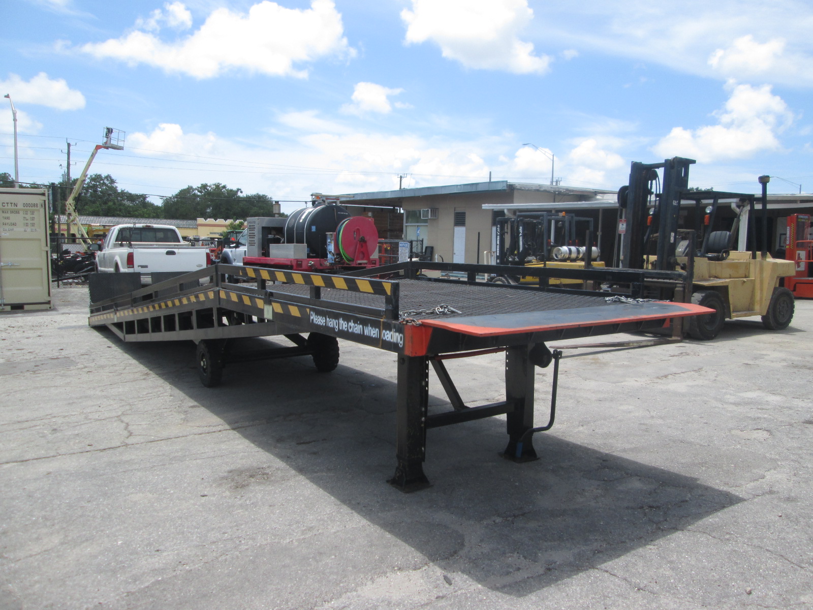 Used 37" Mobile Loading Ramp