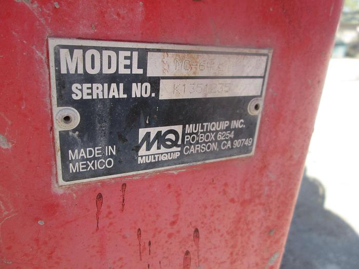 Used Multiquip Concrete Mixer
