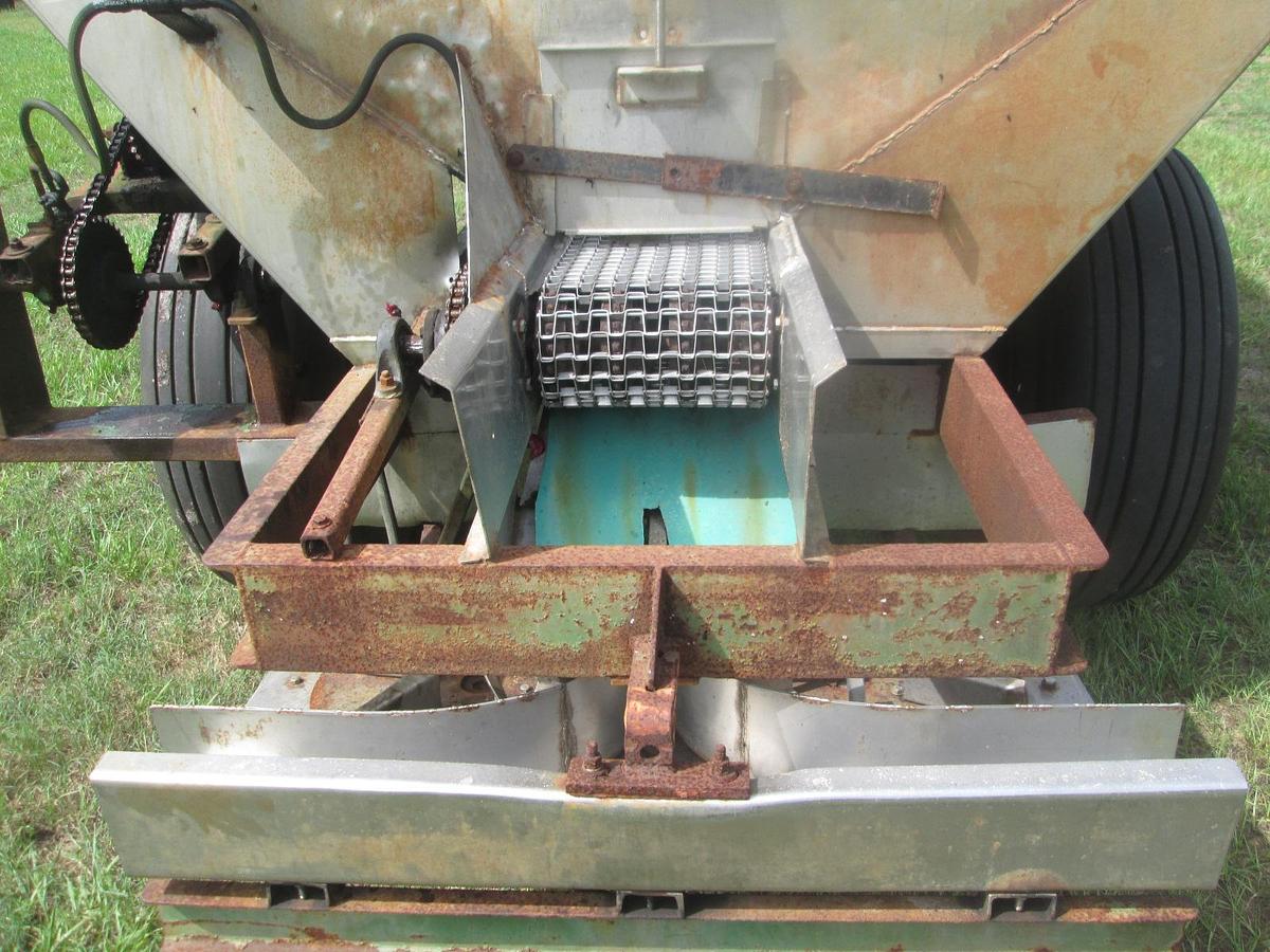 Used 8 Ton Pull Behind Fertilizer Spreader