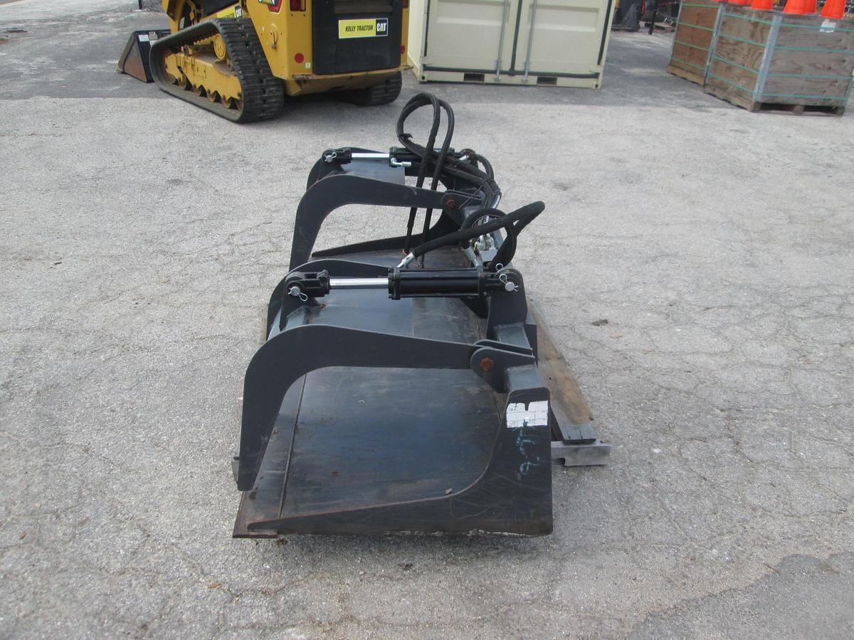 Used 6' Skid Steer Grapple Bucket