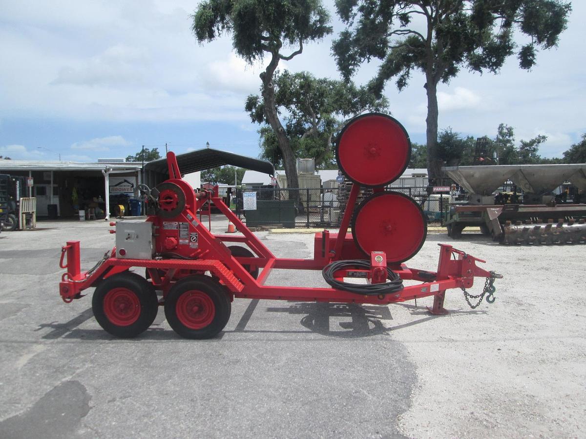 Used TSE T30/36 Bull Wheel Cable Reel Trailer