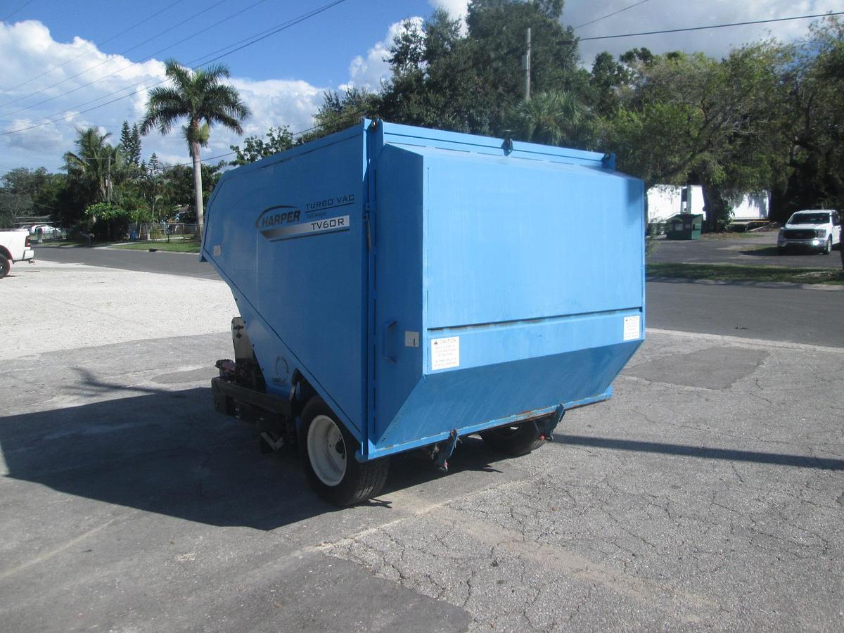 Used Harper TV60R Pull Behind Yard Turf Vac