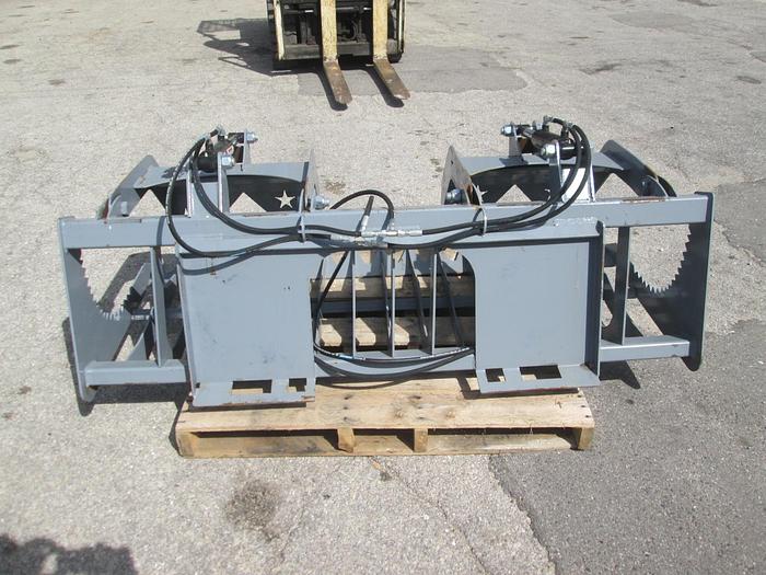 New 6' Skid Steer Grapple Rake