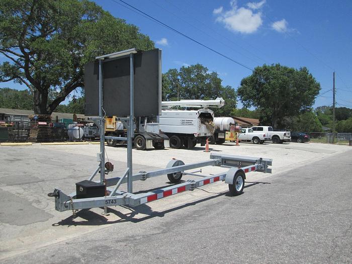 Used 2017 Gregory Industries Attenuator Crash Trailer