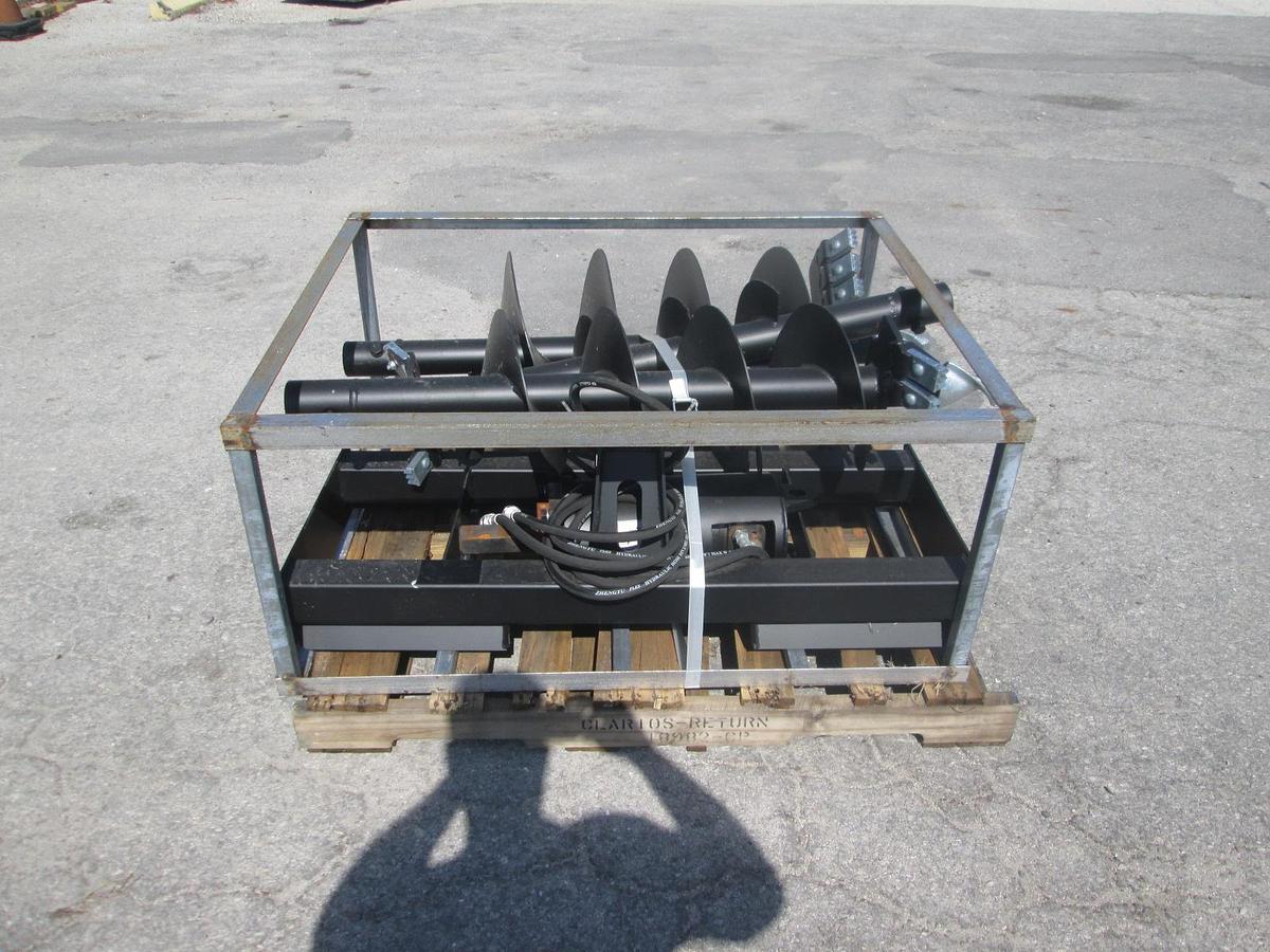 New Skid Steer Auger Attachment