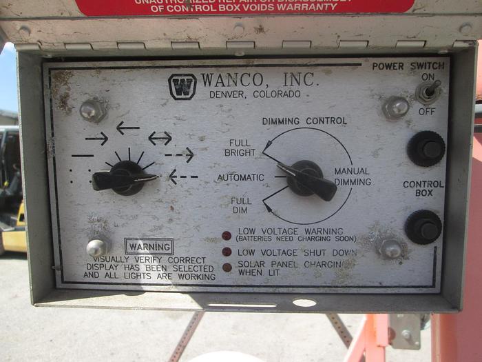 Used Wanco Arrow Board