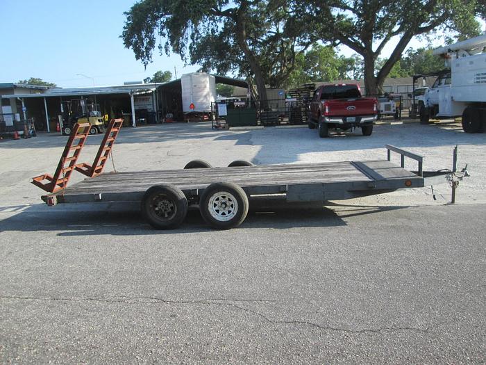 Used 2001 7x18 Anderson Equipment Trailer