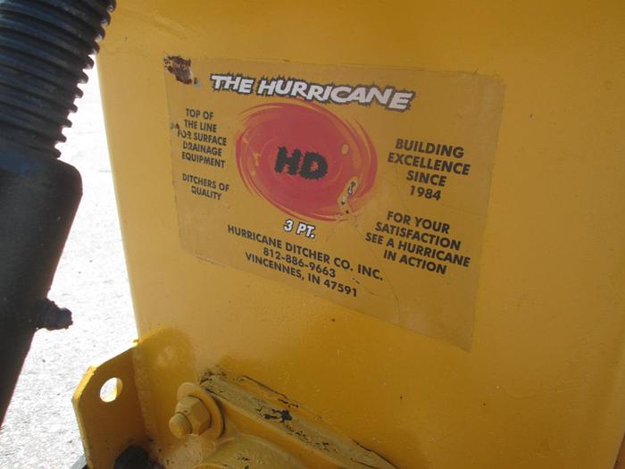 Used The Hurricane 3 Point Ditcher
