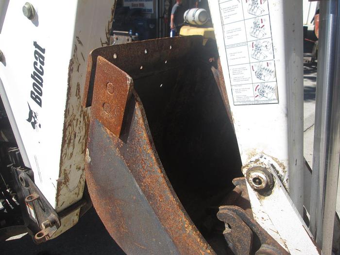 Used Bobcat 8811 Skid Steer Backhoe Attachment