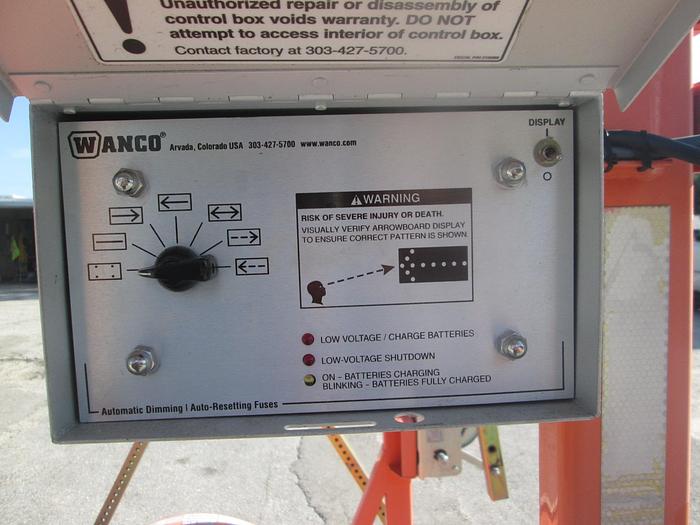 Used 2017 Wanco Arrow Board Trailer