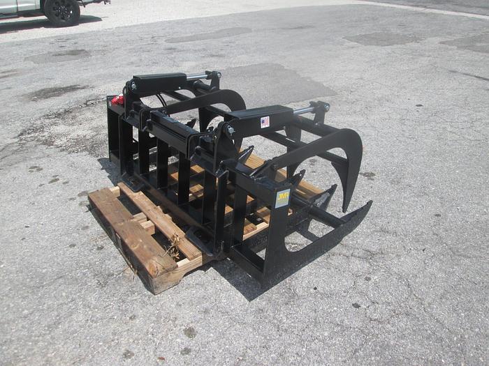 Used New 72" Skid Steer Root Grapple