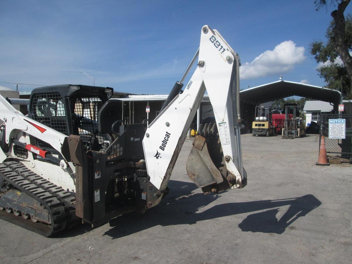 Used Bobcat 8811 Skid Steer Backhoe Attachment