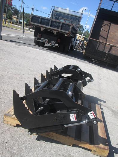 Used New 60" Blue Diamond Mini Skid Steer Root Grapple