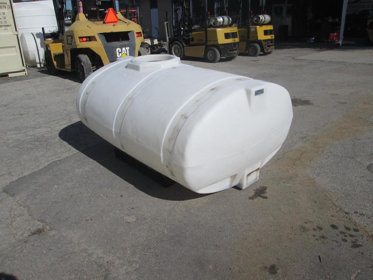Used 500 Gallon Elliptical Poly Tank