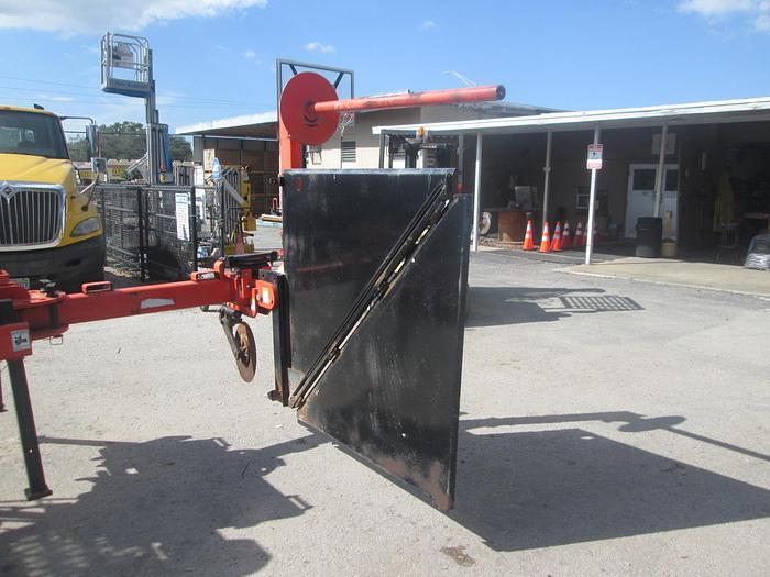 Used 48" Skid Steer Silt Fence Plow
