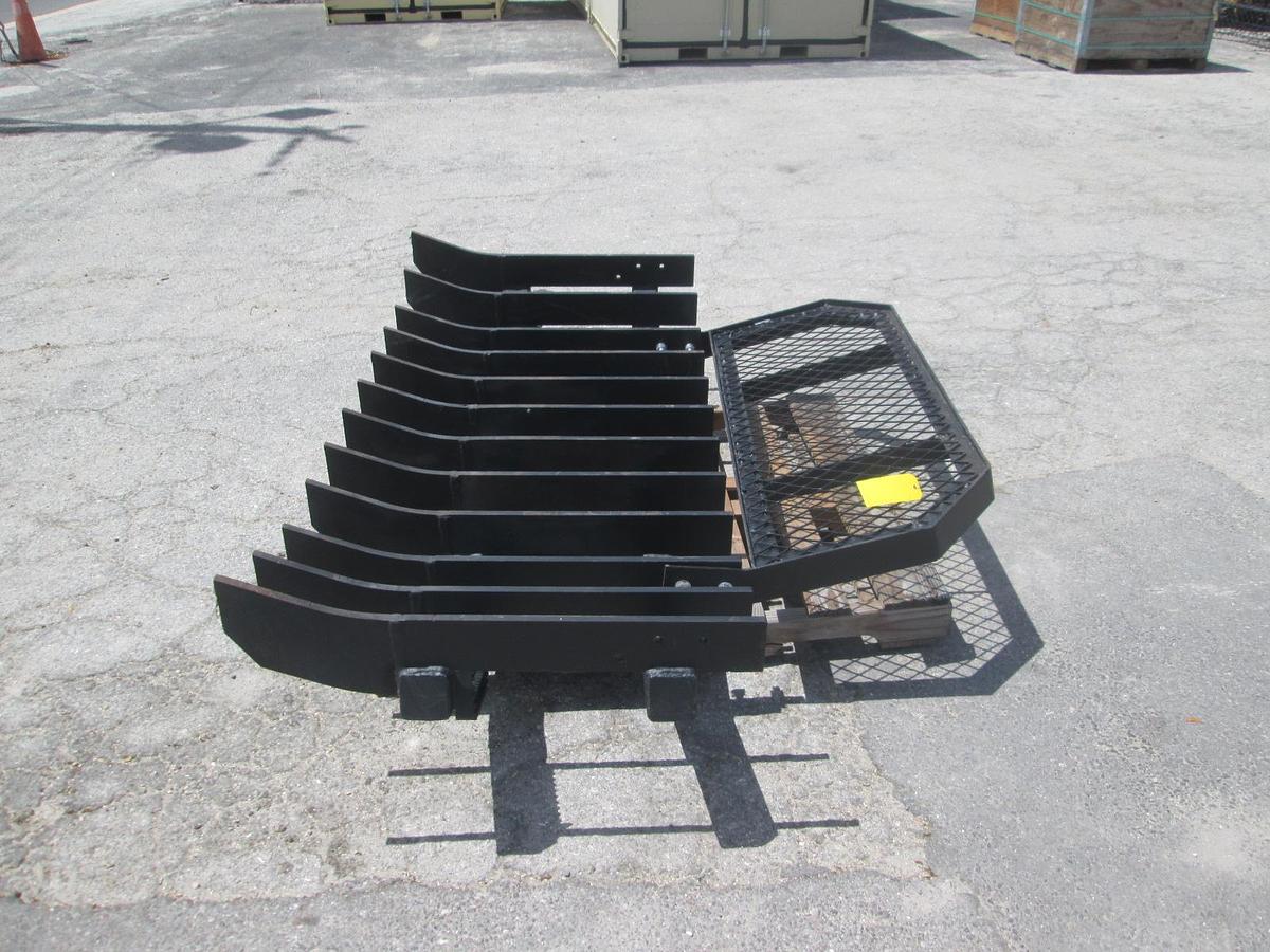 Used 6' Skid Steer Root Rake