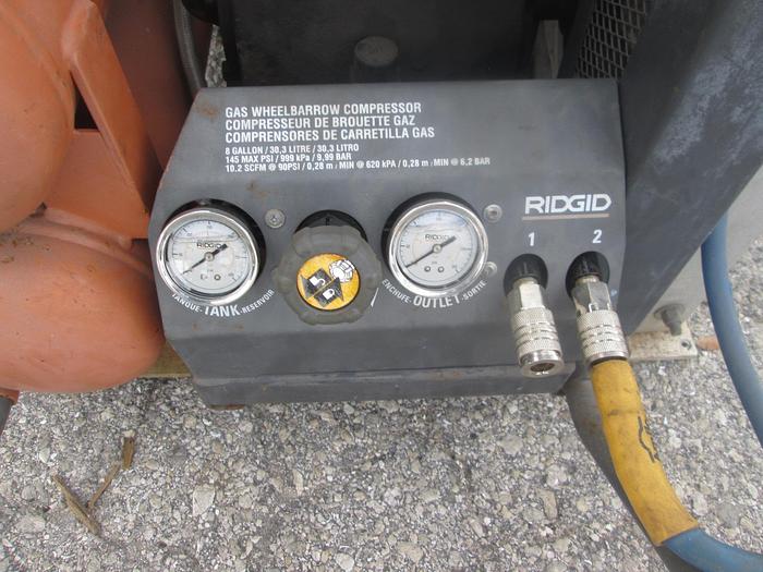 Used Rigid 8 Gallon Air Compressor