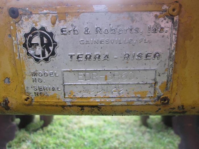 Used Erb & Roberts Multi Row Ridger/Cultivator