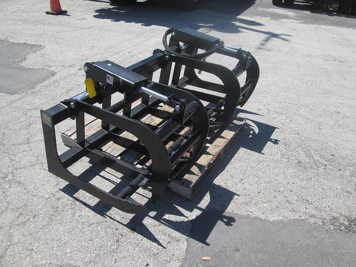 New 72" Skid Steer Grapple Rake