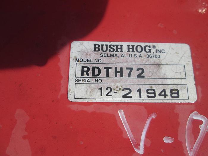 Used Bush Hog 72" Finish Mower