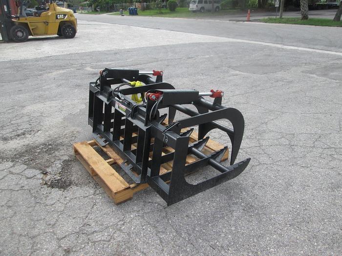 New 72" Skid Steer Grapple Rake