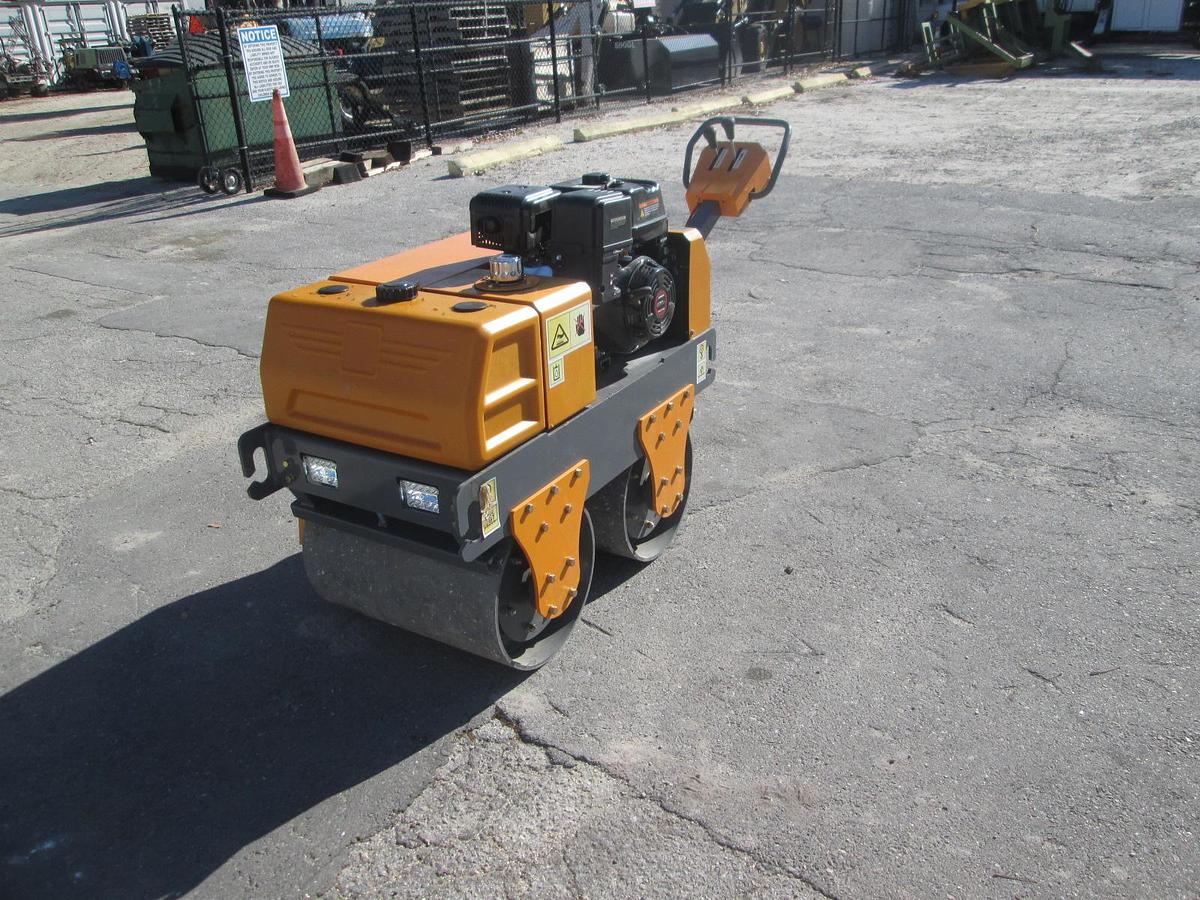 Used New Star Walk Behind Double Drum Roller
