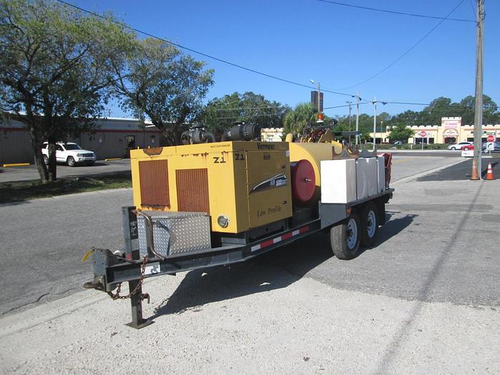 Used 2014 Vermeer Low Pro Air 533SDT Vac Tron Sewer Vac Trailer