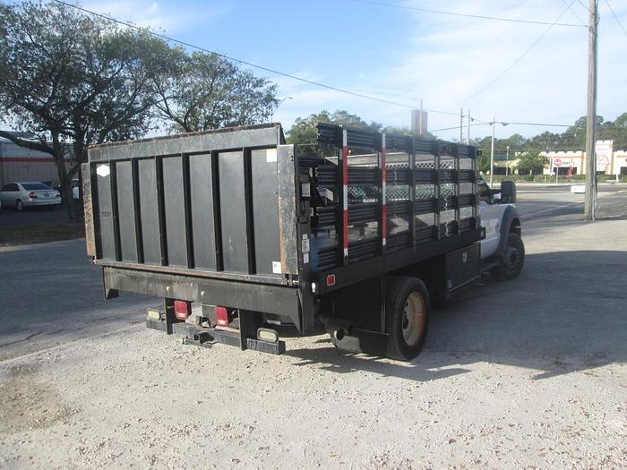 Used 2014 Ford F550 Flatbed Truck