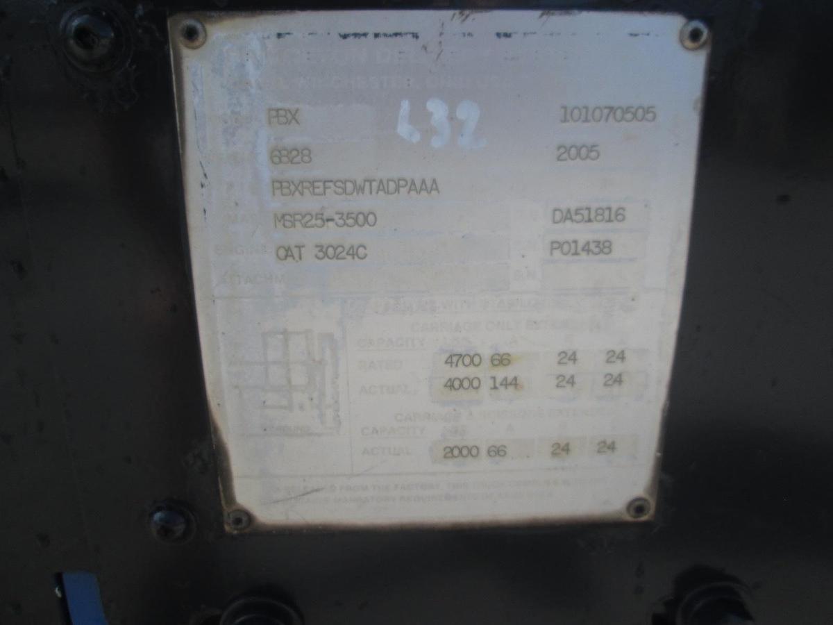 Used 2005 Princeton PBX Piggy Back Forklift