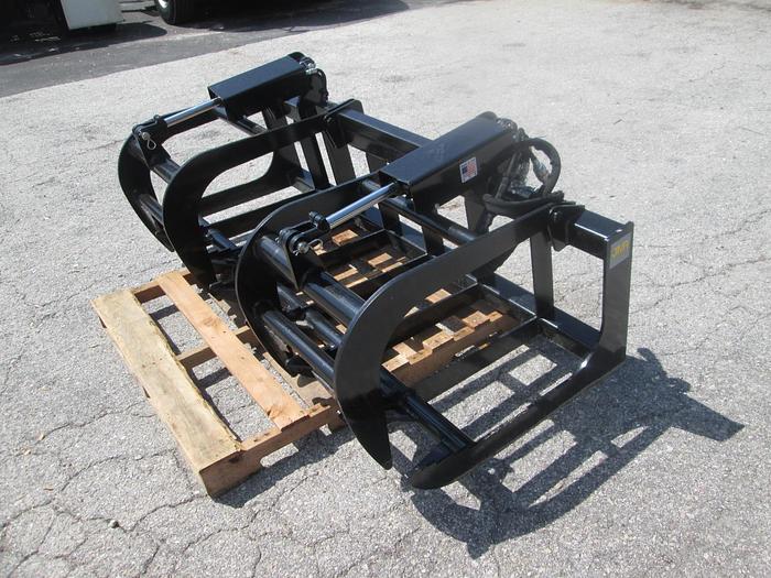 New 72" Skid Steer Grapple Rake