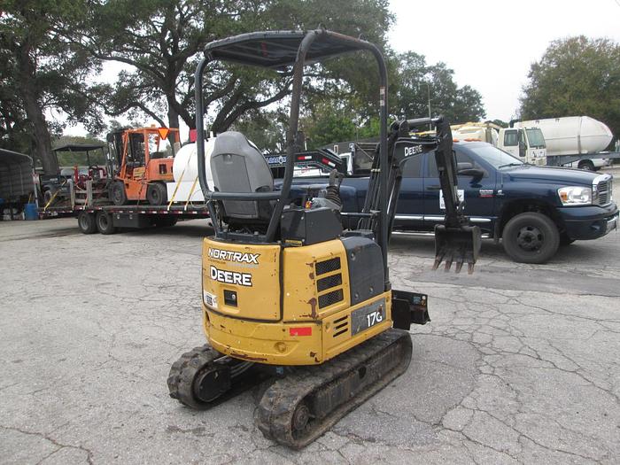 Used 2016 John Deere 17 G Mini Excavator