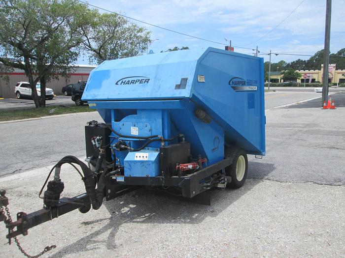 Used 2010 Harper TV60R Pull Behind Turf Vac