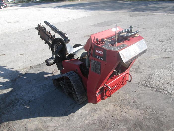 Used 2019 Toro TRX16 Walk Behind Trencher