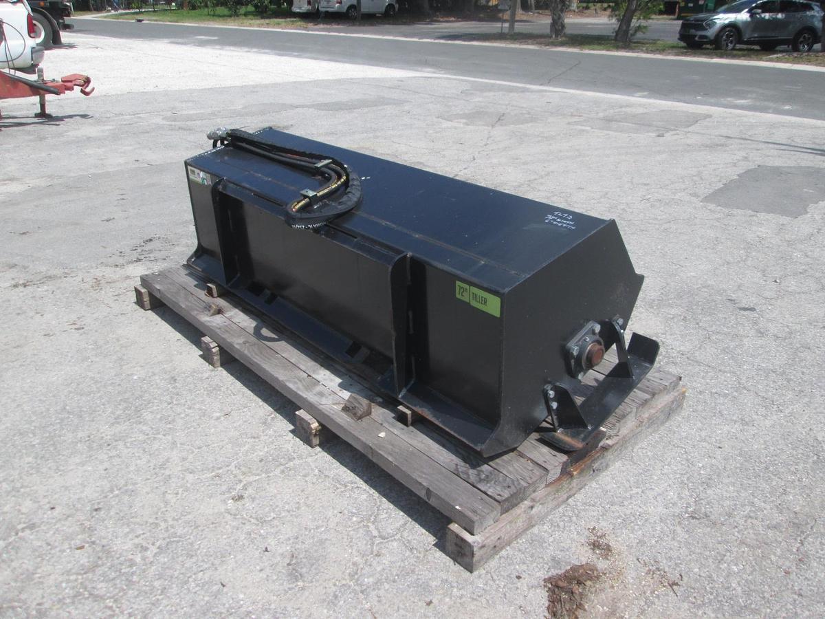 New 72" Skid Steer Tiller