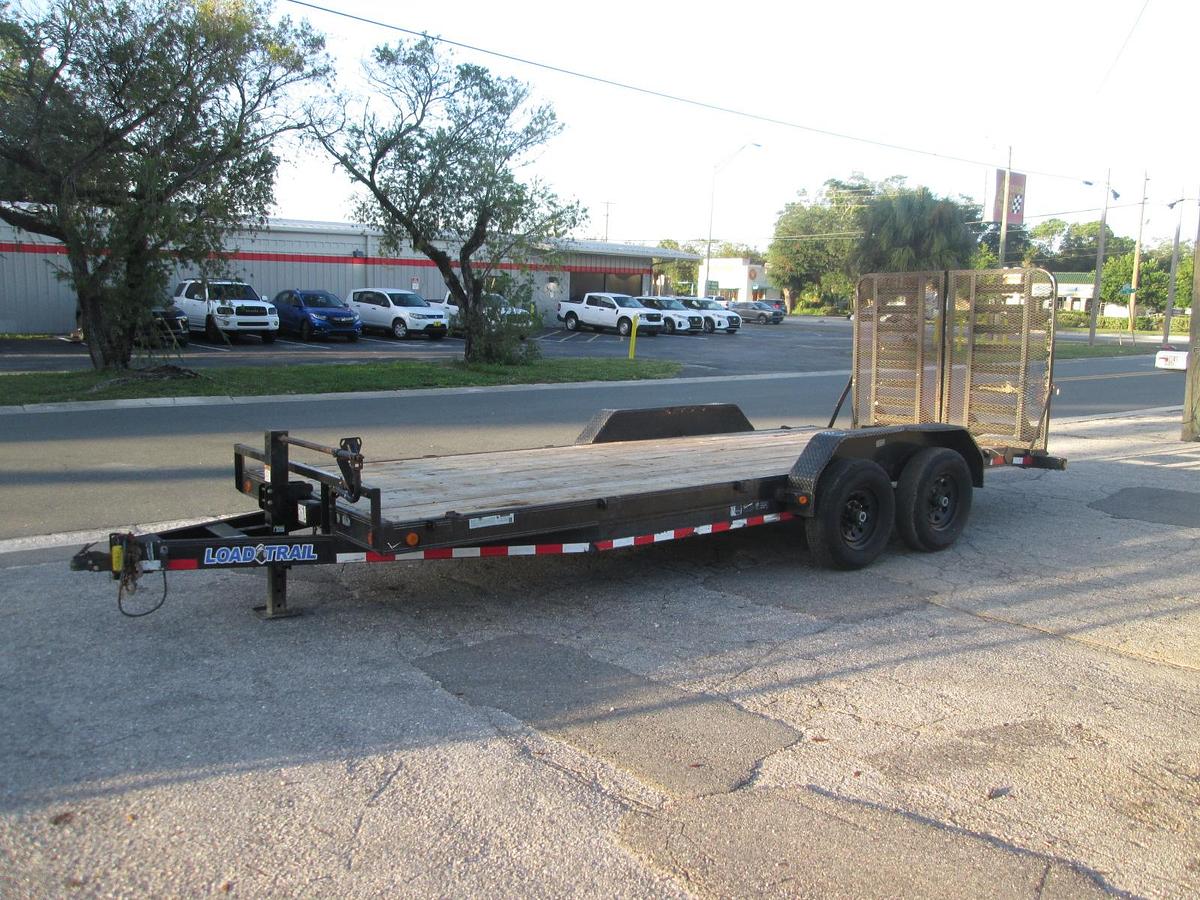 Used 2022 Load Trail 7x20 Equipment Trailer
