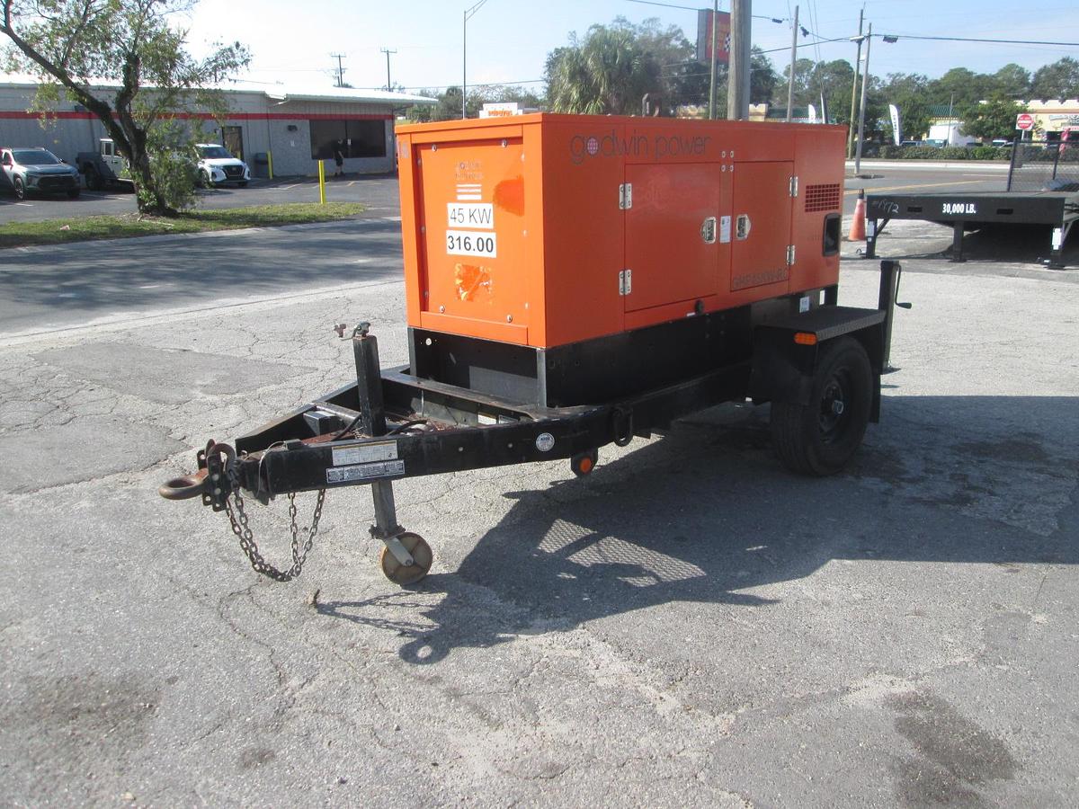 Used 2006 Godwin 45KW Mobile Generator