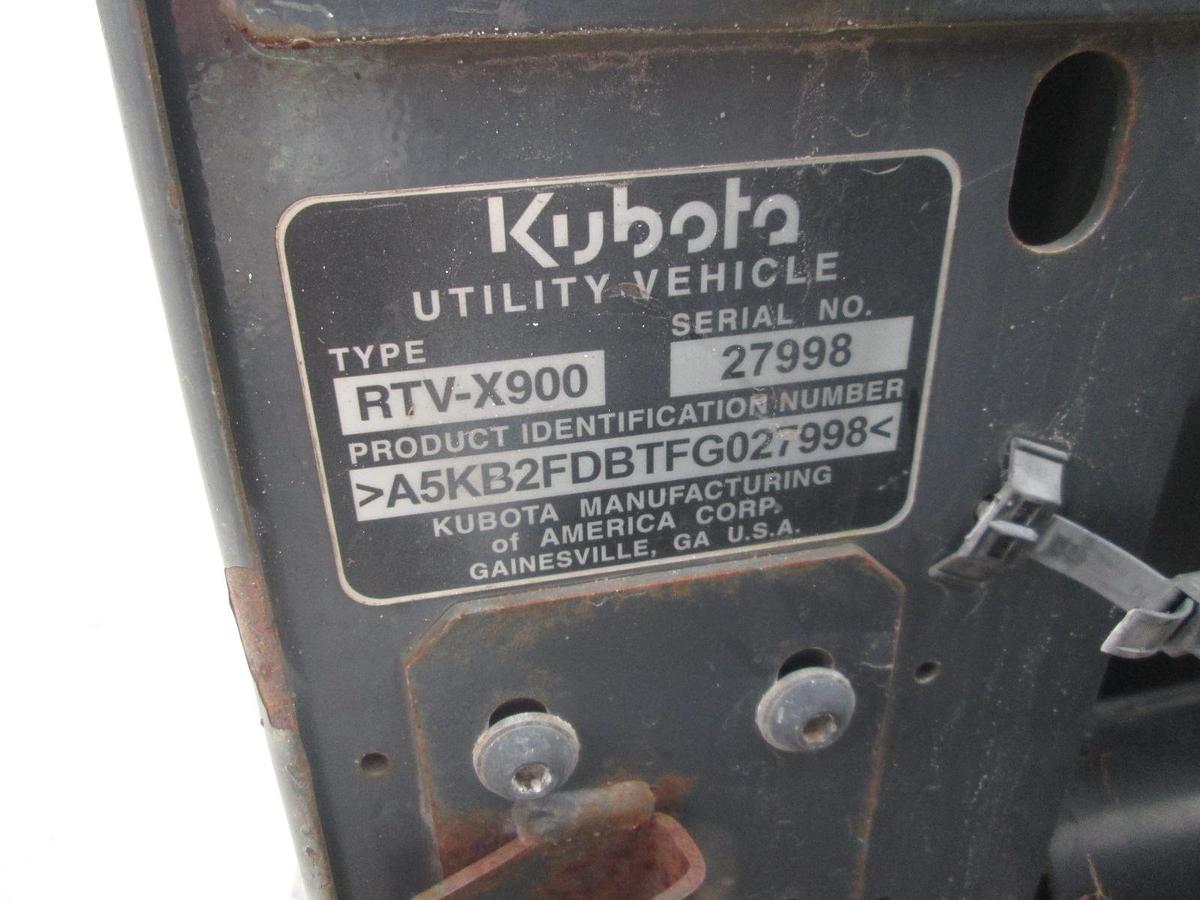 Used 2015 Kubota RTV900 