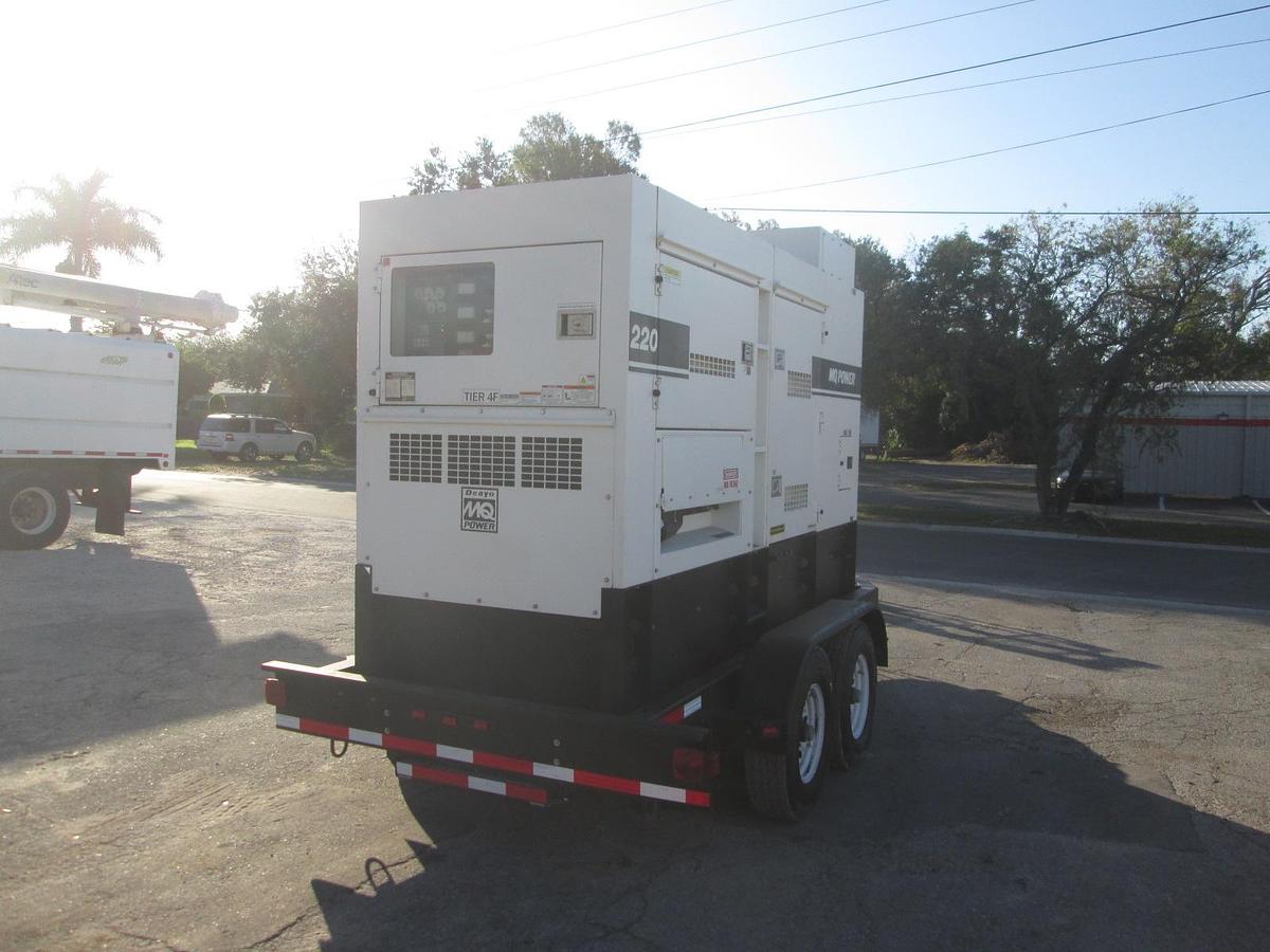 Used 2019 Multiquip 175KW Trailer Mounted Generator