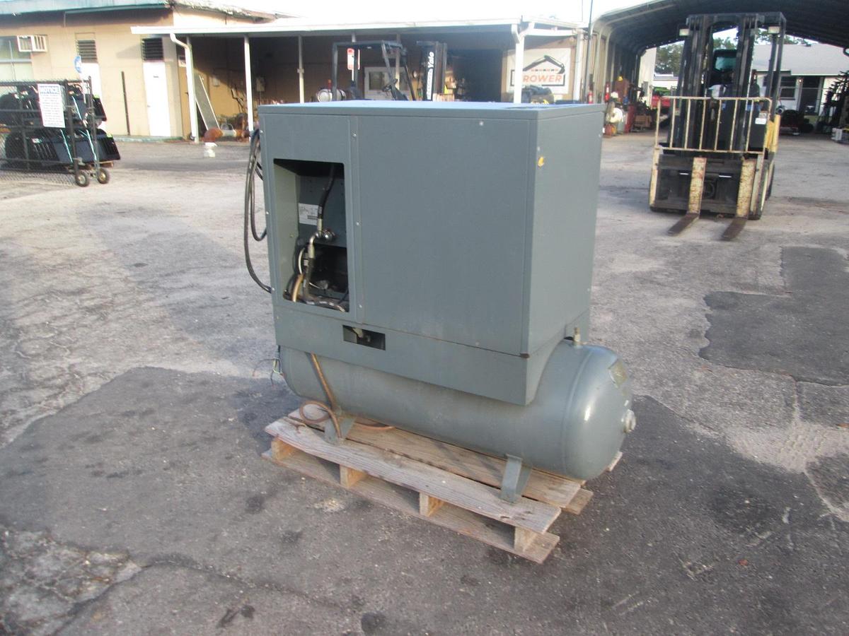 Used 2021 Atlas Copco G4FF Air Compressor with Dryer