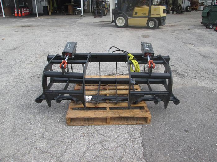 New 72" Skid Steer Grapple Rake