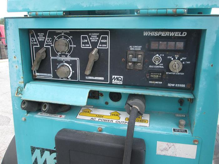Used Multiquip Whisper Welder Generator
