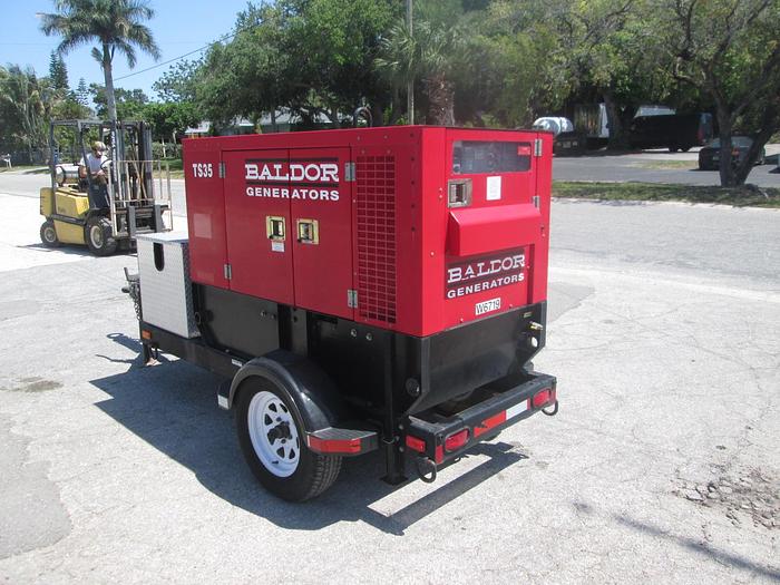 Used 2007 Baldor 30KW Towable Generator