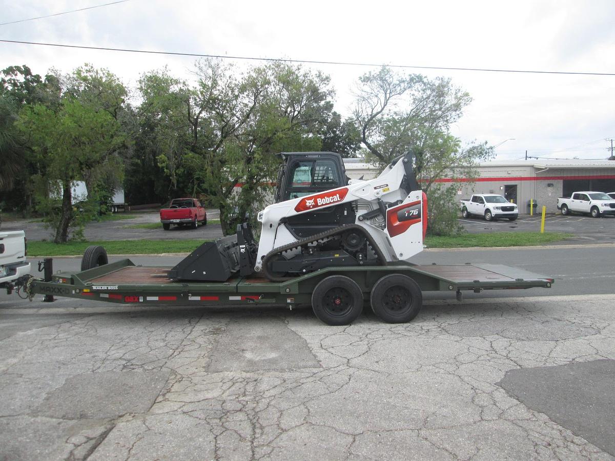 Used 2026 Bobcat T76 Skid Steer with Tilt Trailer