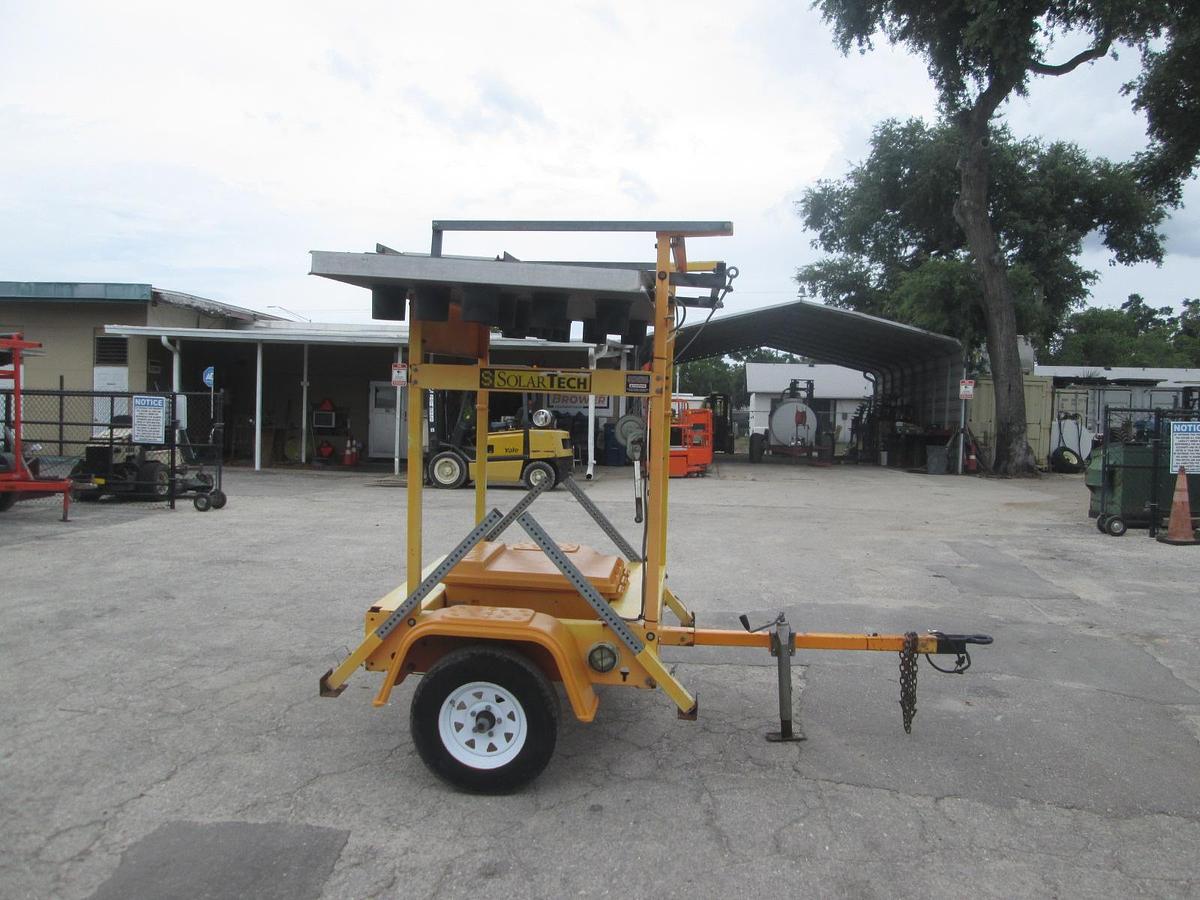 Used Solar Tech Arrow Board Trailer