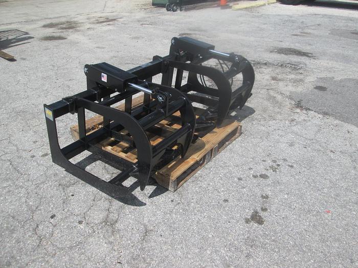 Used New 72" Skid Steer Root Grapple